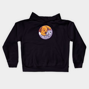 Dog Cat Kids Hoodie